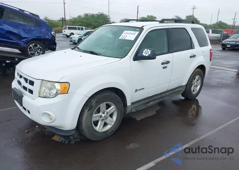 2011 Ford Escape Hybrid z USA, uszkodzony, nr VIN 1FMCU5K31BKA33789